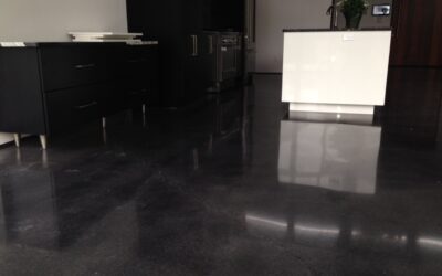 Black Stained Concrete Floors: Stylish, Durable & Affordable Solutions